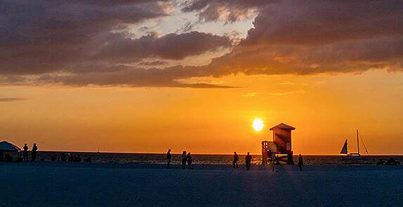 Florida Sunset at the Beach