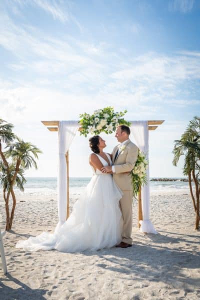 Sand Key Beach Wedding 2020 by Cara DeHart Lewis 